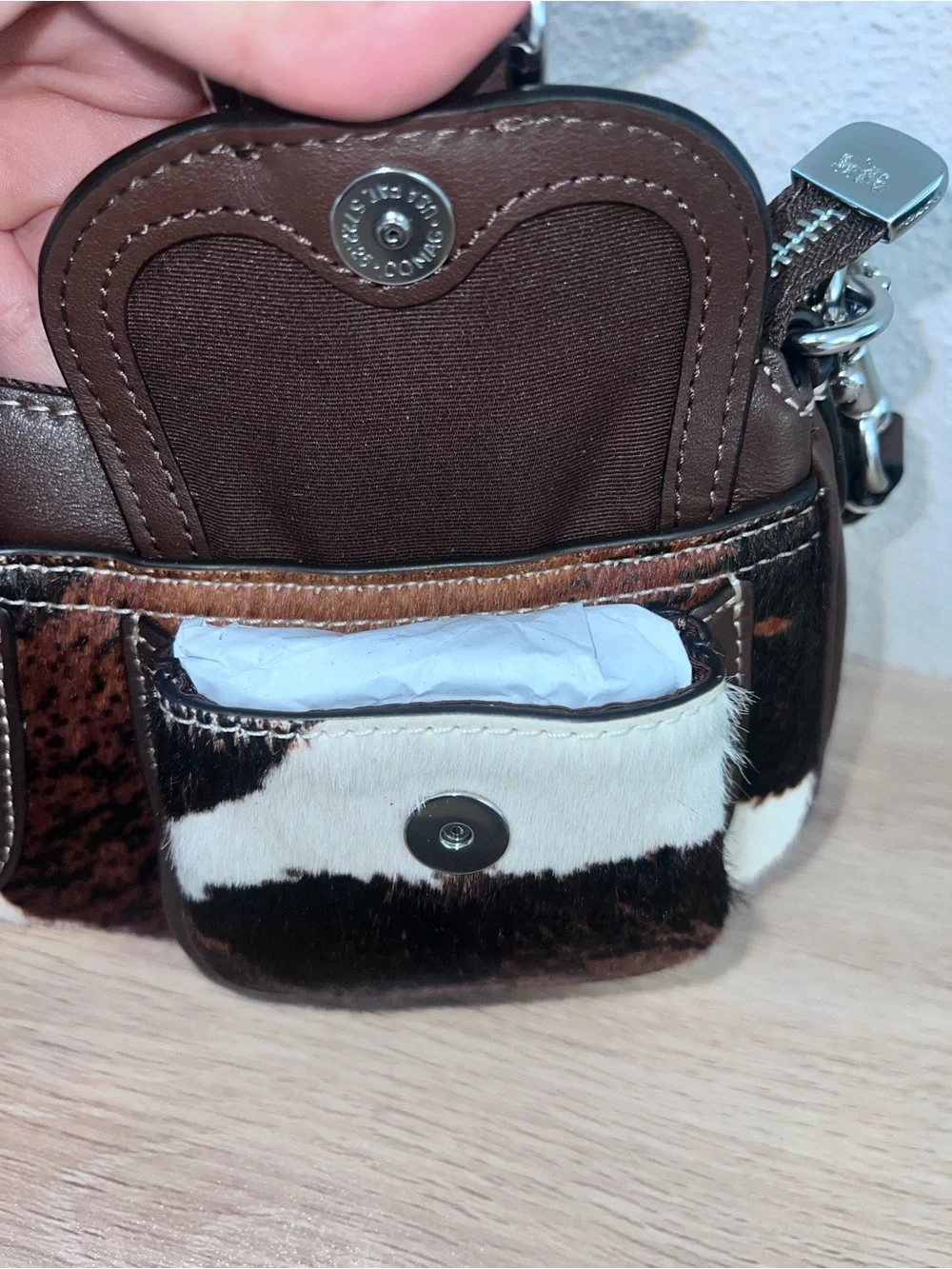 Coach Ashton Cowhide Print